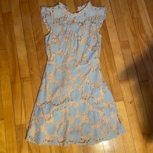 Monteau Dress, blue